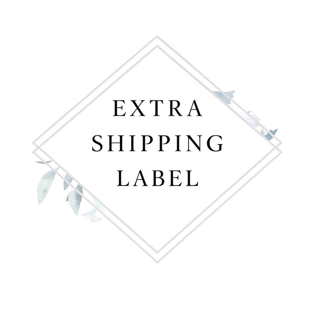 Extra Shipping Label (6 lbs)